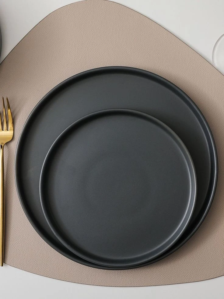 2 Pack Reactive Glaze Dinner Plates 