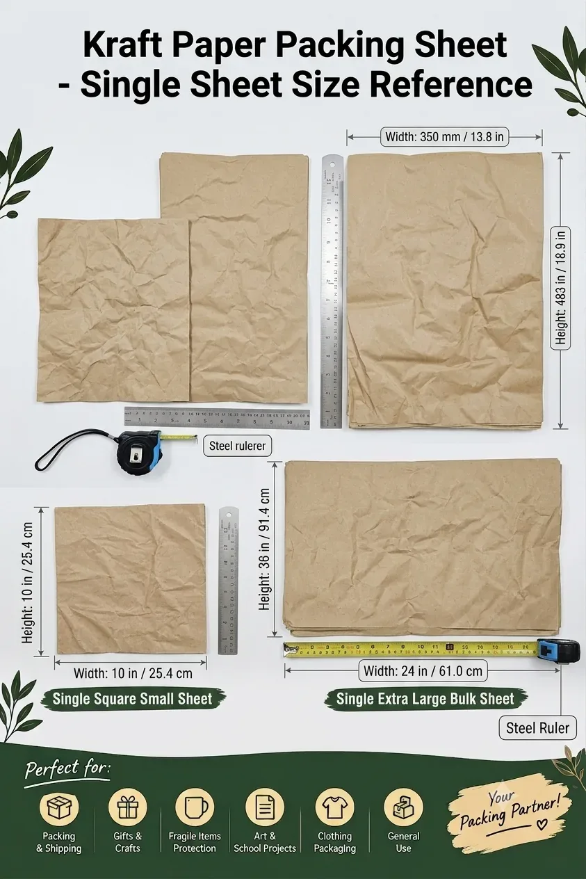 Premium Packing Paper Sheets – 10x14 Inch 